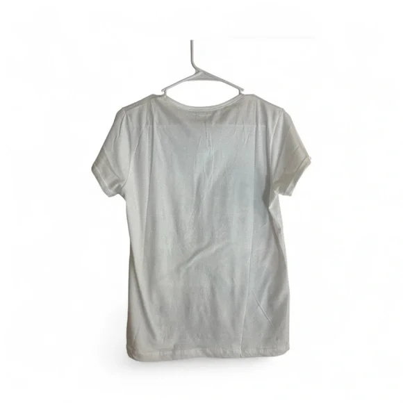 NWT Women's Black and White Graphic Tee - Picture 3 of 3